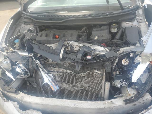 19XFB2F59CE095656 - 2012 HONDA CIVIC LX GRAY photo 11