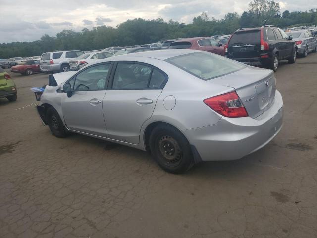 19XFB2F59CE095656 - 2012 HONDA CIVIC LX GRAY photo 2