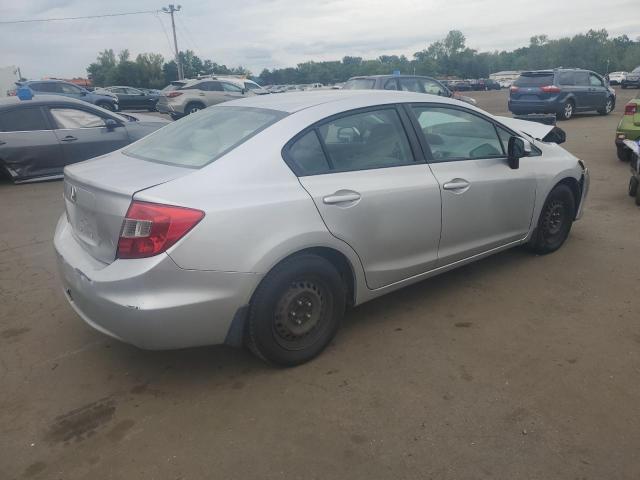 19XFB2F59CE095656 - 2012 HONDA CIVIC LX GRAY photo 3