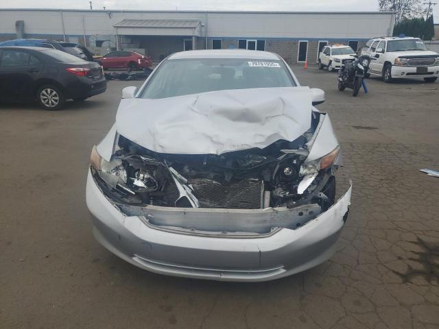 19XFB2F59CE095656 - 2012 HONDA CIVIC LX GRAY photo 5