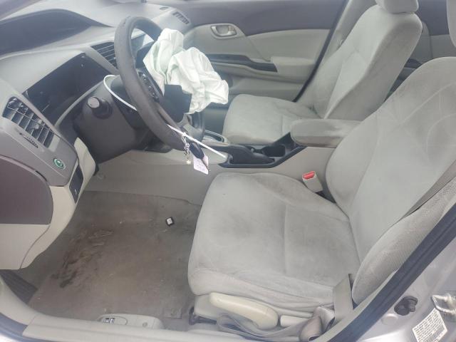 19XFB2F59CE095656 - 2012 HONDA CIVIC LX GRAY photo 7