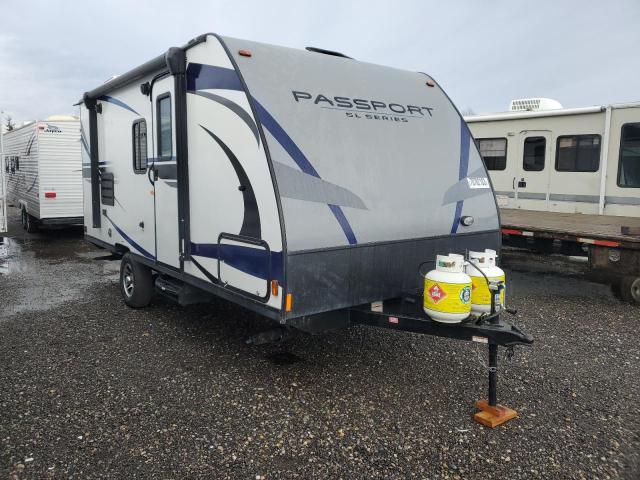 4YDT17513LK410107 - 2020 KEYSTONE PASSPORT 白色 照片 1