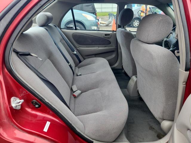 1Y1SK52881Z422562 - 2001 CHEVROLET GEO PRIZM BASE RED photo 10