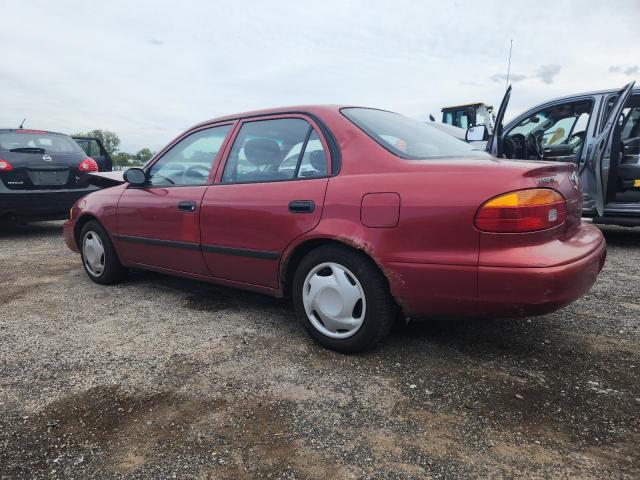 1Y1SK52881Z422562 - 2001 CHEVROLET GEO PRIZM BASE RED photo 2