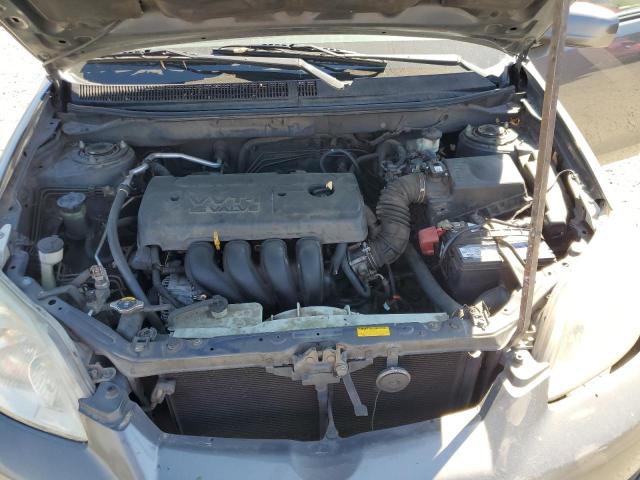 2T1KR30E87C659522 - 2007 TOYOTA COROLLA MA XR CHARCOAL photo 11