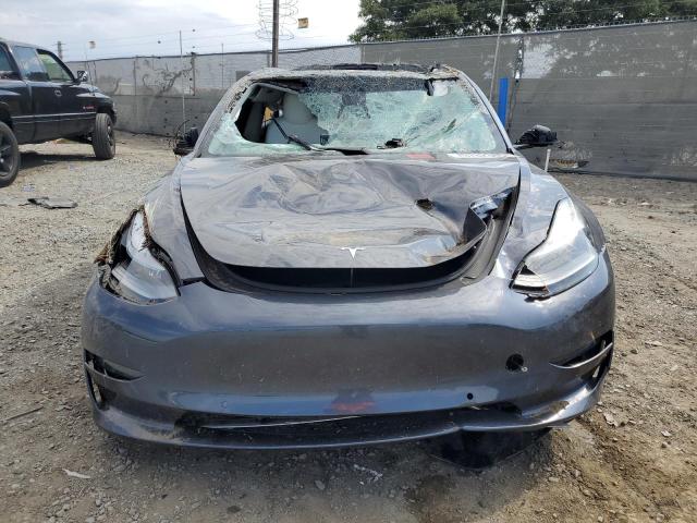 5YJ3E1EB5NF121565 - 2022 TESLA MODEL 3 Մոխրագույն լուսանկար 5