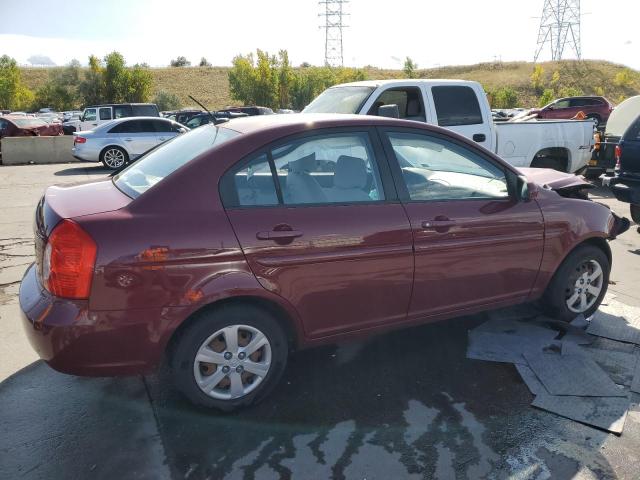 KMHCN4AC2AU505140 - 2010 HYUNDAI ACCENT GLS RED photo 3