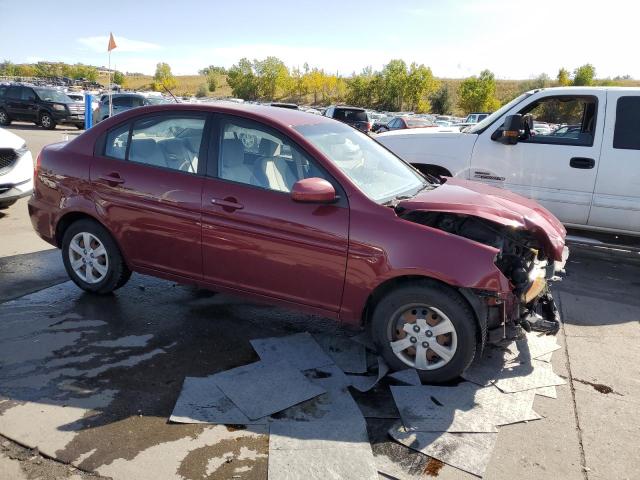 KMHCN4AC2AU505140 - 2010 HYUNDAI ACCENT GLS RED photo 4