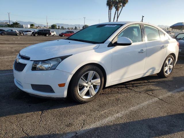 1G1P75SZ0E7464450 - 2014 CHEVROLET CRUZE WHITE photo 1