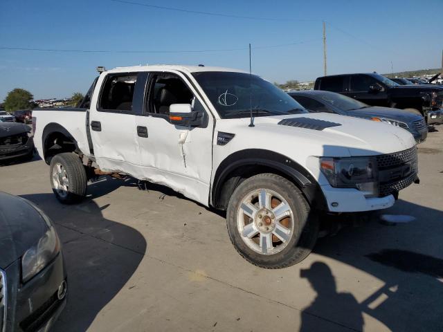 1FTFW1R62DFB90084 - 2013 FORD F150 SVT RAPTOR WHITE photo 4