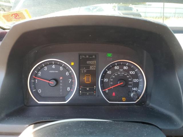 JHLRE48789C009187 - 2009 HONDA CR-V EXL BLACK photo 9