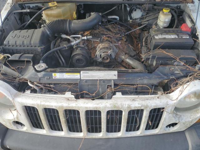 1J4GK48K77W530196 - 2007 JEEP LIBERTY SPORT WHITE photo 11