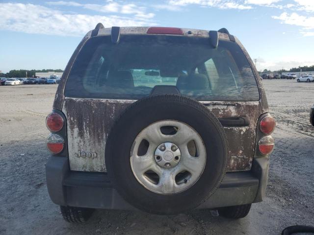 1J4GK48K77W530196 - 2007 JEEP LIBERTY SPORT WHITE photo 6