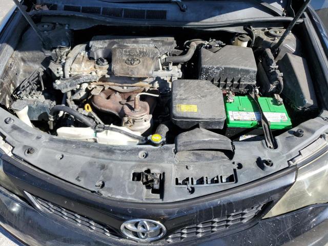 4T1BF1FK2CU013993 - 2012 TOYOTA CAMRY BASE BLACK photo 11