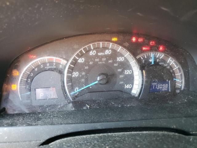 4T1BF1FK2CU013993 - 2012 TOYOTA CAMRY BASE BLACK photo 9