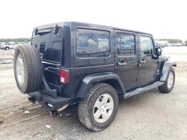 1C4BJWEG8CL279585 - 2012 JEEP WRANGLER U SAHARA BLACK photo 3
