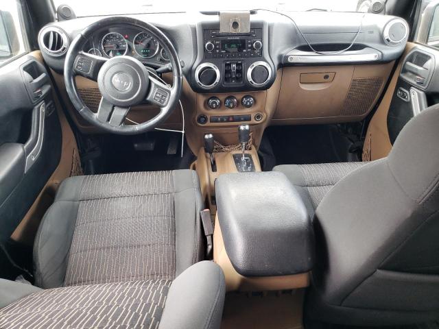 1C4BJWEG8CL279585 - 2012 JEEP WRANGLER U SAHARA BLACK photo 8