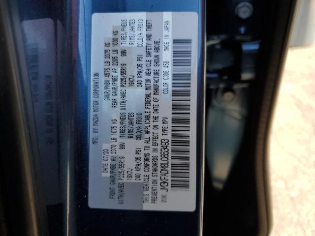 JM3KFADM8L0853493 - 2020 MAZDA CX-5 GRAND TOURING BLUE photo 13