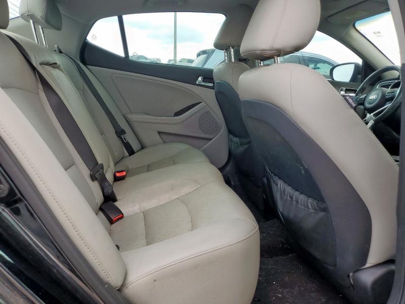 5XXGN4A72EG334927 - 2014 KIA OPTIMA EX BLACK photo 10