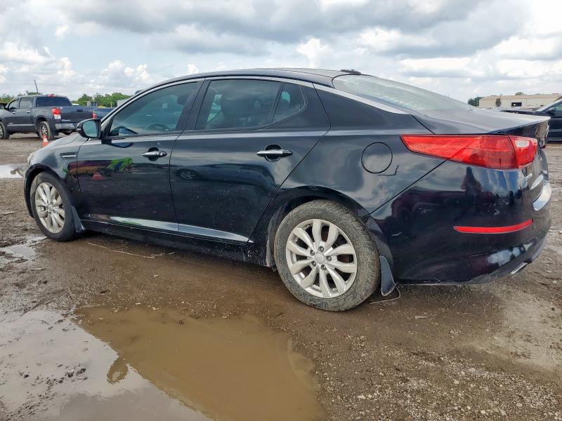 5XXGN4A72EG334927 - 2014 KIA OPTIMA EX BLACK photo 2