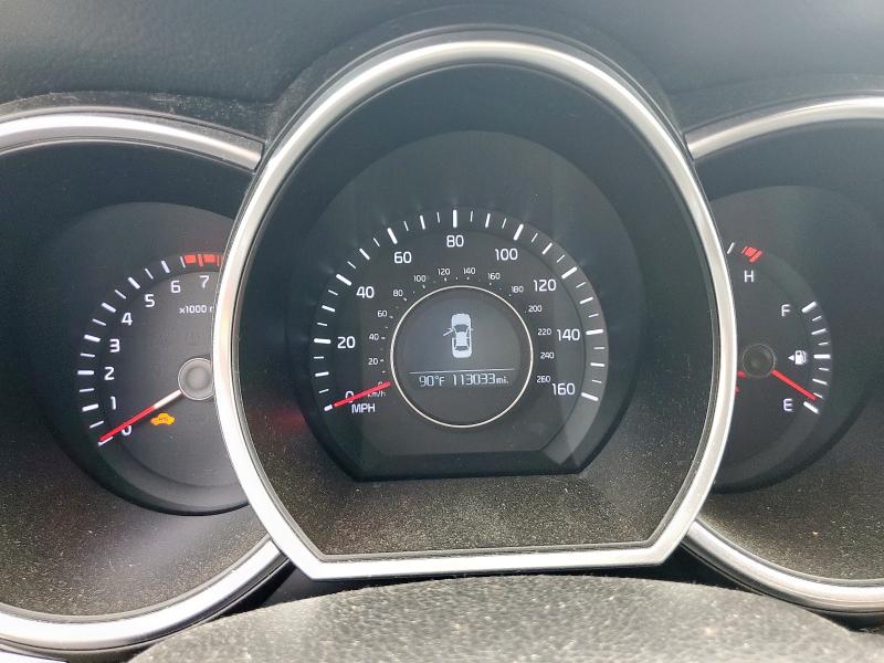 5XXGN4A72EG334927 - 2014 KIA OPTIMA EX BLACK photo 9