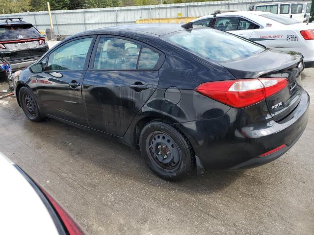 KNAFK4A63F5422769 - 2015 KIA FORTE LX BLACK photo 2