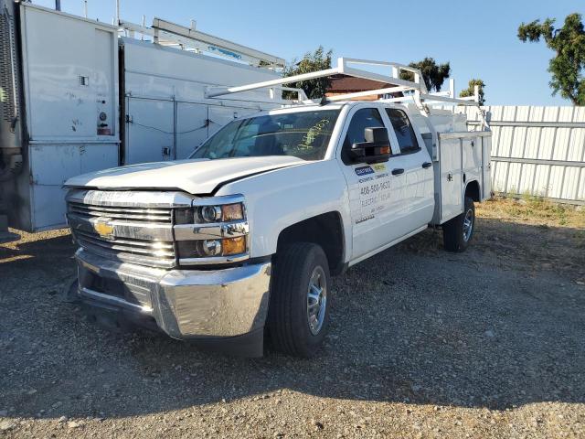 1GB2CUEG8HZ383114 - 2017 CHEVROLET SILVERADO C2500 HEAVY DUTY WHITE photo 1