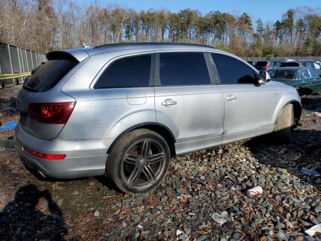 WA1DGAFE9CD010569 - 2012 AUDI Q7 PRESTIGE SILVER photo 3