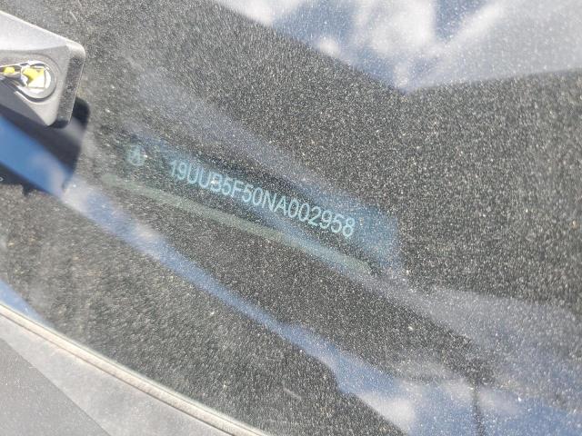 19UUB5F50NA002958 - 2022 ACURA TLX TECH A BLUE photo 12