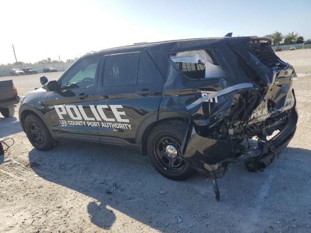 1FM5K8AB4NGA99947 - 2022 FORD EXPLORER POLICE INTERCEPTOR Սև լուսանկար 2