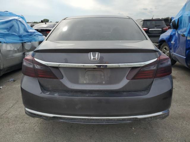1HGCR2F58HA096999 - 2017 HONDA ACCORD SPORT GRAY photo 6