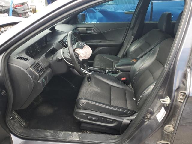 1HGCR2F58HA096999 - 2017 HONDA ACCORD SPORT GRAY photo 7