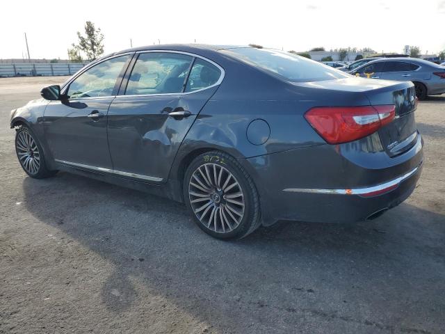 KNALN4D73G5206954 - 2016 KIA CADENZA LUXURY GRAY photo 2