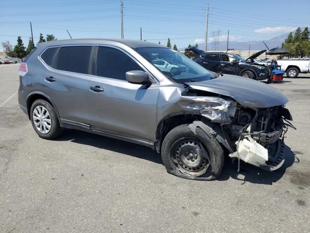 KNMAT2MT0GP716748 - 2016 NISSAN ROGUE S GRAY photo 4