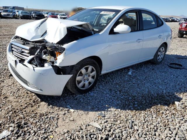 KMHDU46D99U640944 - 2009 HYUNDAI ELANTRA GLS WHITE photo 1