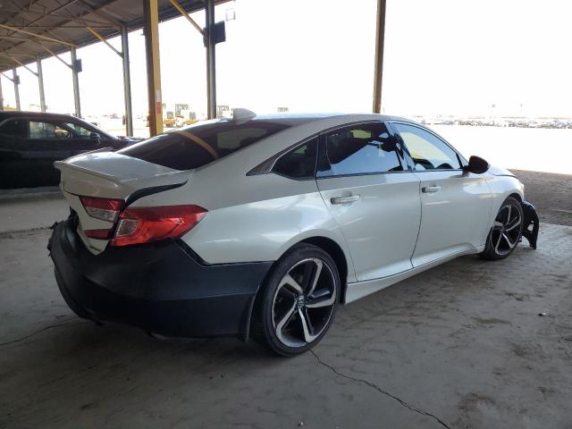 1HGCV1F36JA170205 - 2018 HONDA ACCORD SPORT WHITE photo 3