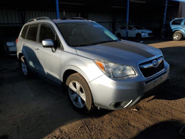 JF2SJADC0FG403705 - 2015 SUBARU FORESTER 2.5I PREMIUM فضي صورة 4