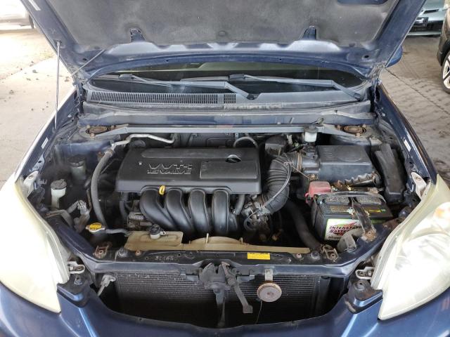 2T1KR32E03C054093 - 2003 TOYOTA COROLLA MA XR BLUE photo 11