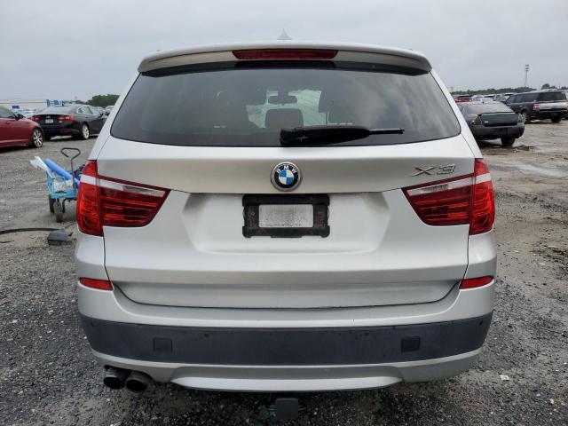 5UXWX9C58E0D36151 - 2014 BMW X3 XDRIVE28I SILVER photo 5