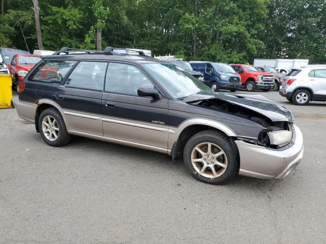 4S3BG6856X7648743 - 1999 SUBARU LEGACY OUTBACK BLACK photo 4