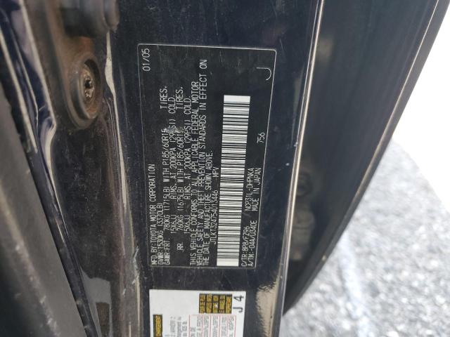 JTLKT324754013446 - 2005 TOYOTA SCION XB BLUE photo 12