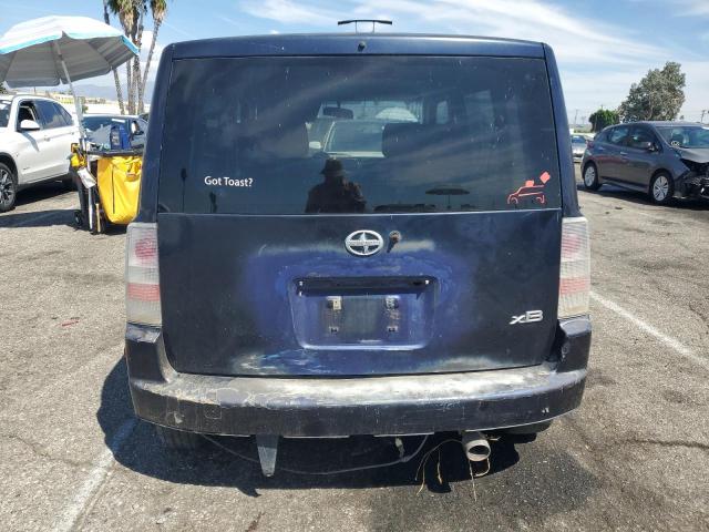 JTLKT324754013446 - 2005 TOYOTA SCION XB BLUE photo 6