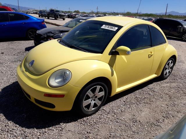 3VWPW31C06M400425 - 2006 VOLKSWAGEN NEW BEETLE 2.5L YELLOW photo 1