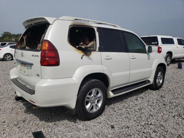 JTJBT20X970148101 - 2007 LEXUS GX 470 WHITE photo 3