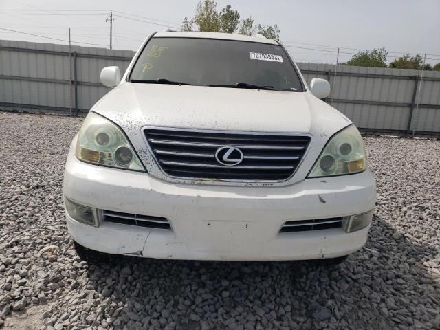 JTJBT20X970148101 - 2007 LEXUS GX 470 WHITE photo 5