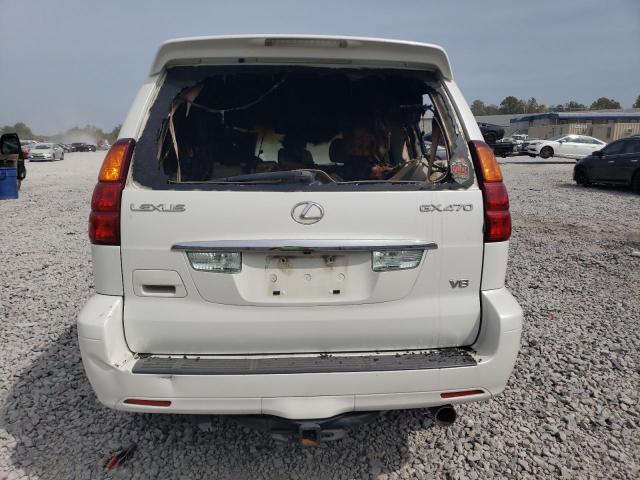 JTJBT20X970148101 - 2007 LEXUS GX 470 WHITE photo 6