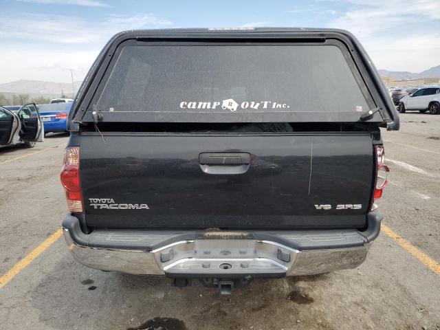 5TELU42NX6Z260190 - 2006 TOYOTA TACOMA DOUBLE CAB შავი ფოტო 6