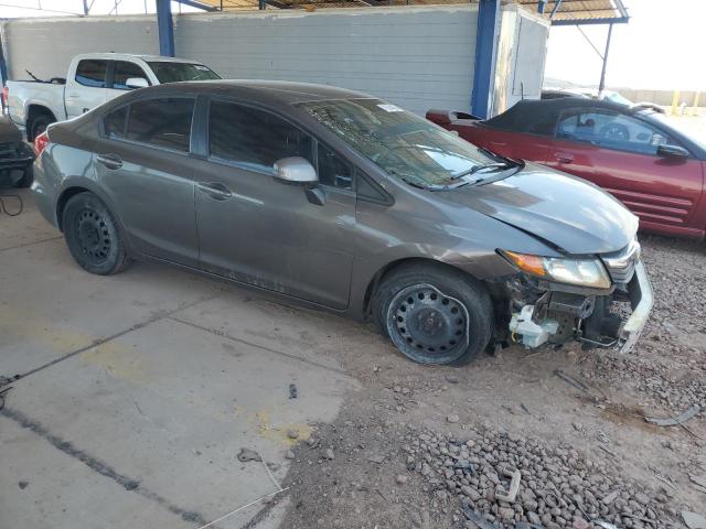 19XFB2F59CE002991 - 2012 HONDA CIVIC LX GRAY photo 4