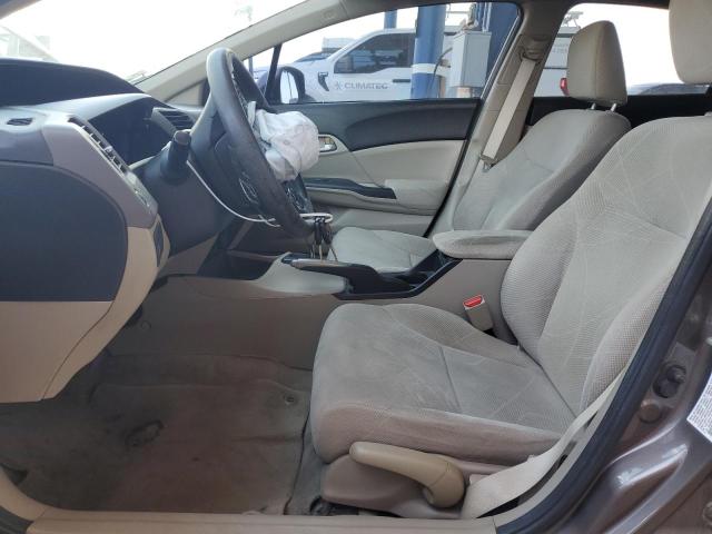 19XFB2F59CE002991 - 2012 HONDA CIVIC LX GRAY photo 7