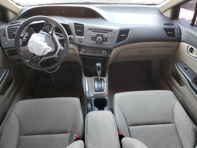 19XFB2F59CE002991 - 2012 HONDA CIVIC LX GRAY photo 8